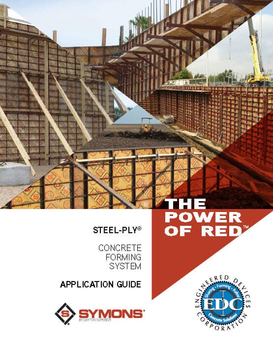 Symons Steel-Ply Application Guide catalog cover