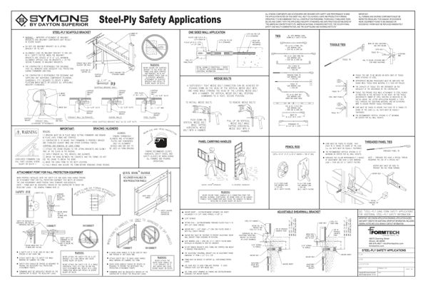 Steel-Ply Safety Applications brochure cover